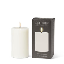 Load image into Gallery viewer, MEDIUM LED PILLAR CANDLE | SAND