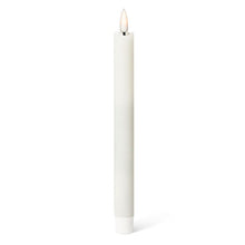 Load image into Gallery viewer, LED TAPER CANDLE | SAND | SET OF 2