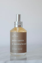 Load image into Gallery viewer, palo santo & sandalwood // linen + room spray