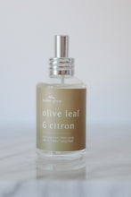 Load image into Gallery viewer, olive leaf & citron // linen + room spray