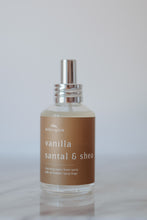 Load image into Gallery viewer, vanilla santal & shea // linen + room spray
