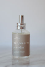 Load image into Gallery viewer, peppermint & cedar // linen + room spray