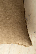 Load image into Gallery viewer, LINA LINEN PILLOW / HAZELNUT / 20x20