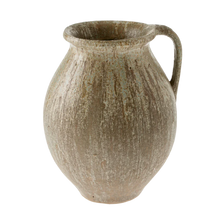 Load image into Gallery viewer, RHODES PITCHER VASE L / REACTIVE BROWN