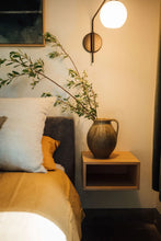 Load image into Gallery viewer, RHODES PITCHER VASE L / REACTIVE BROWN