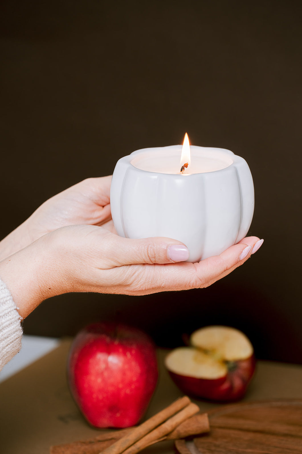 pumpkin jar candle