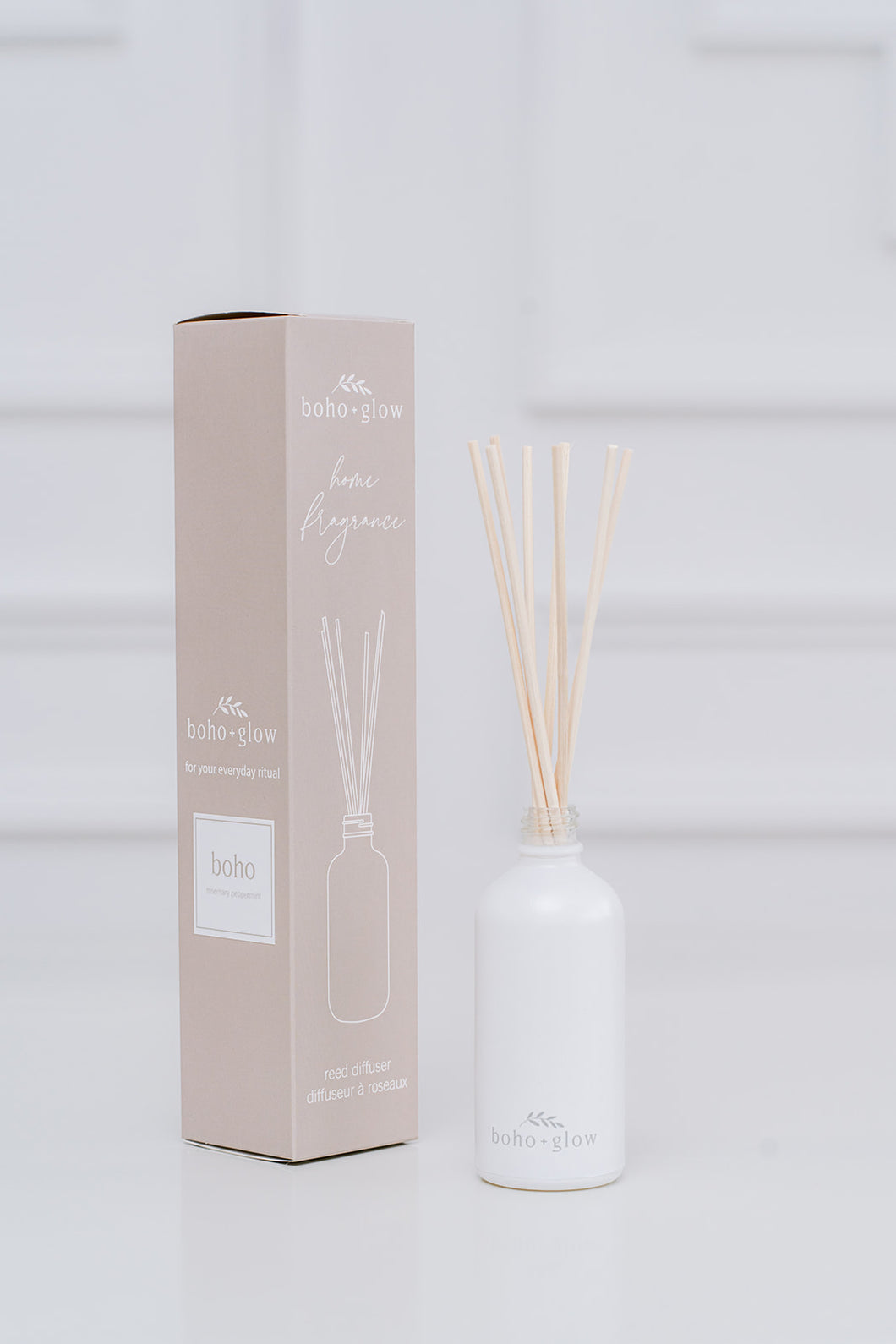 boho - rosemary mint // reed diffuser