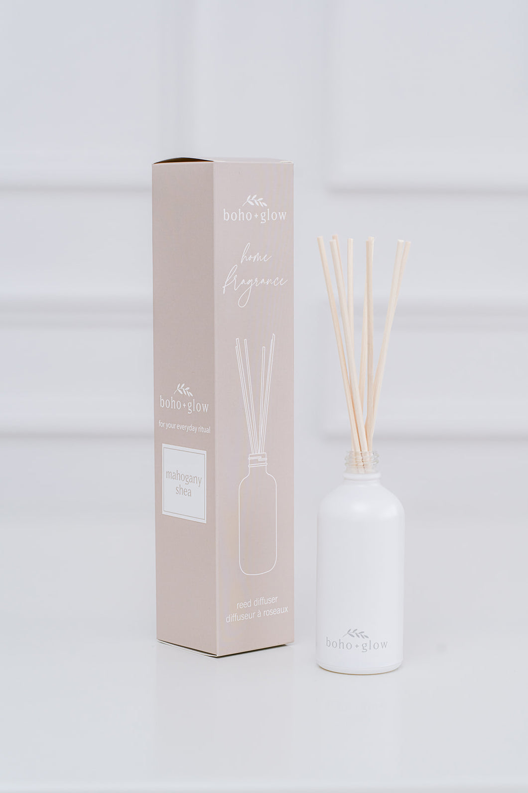 mahogany shea // reed diffuser