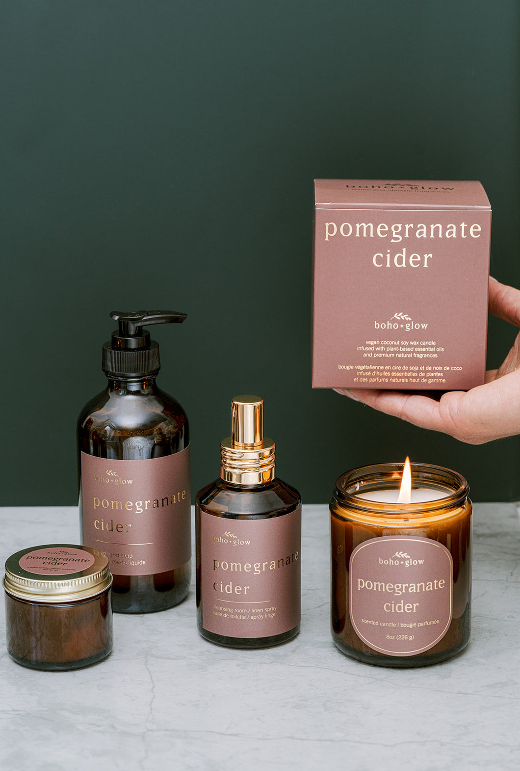 holiday bundle // pomegranate cider