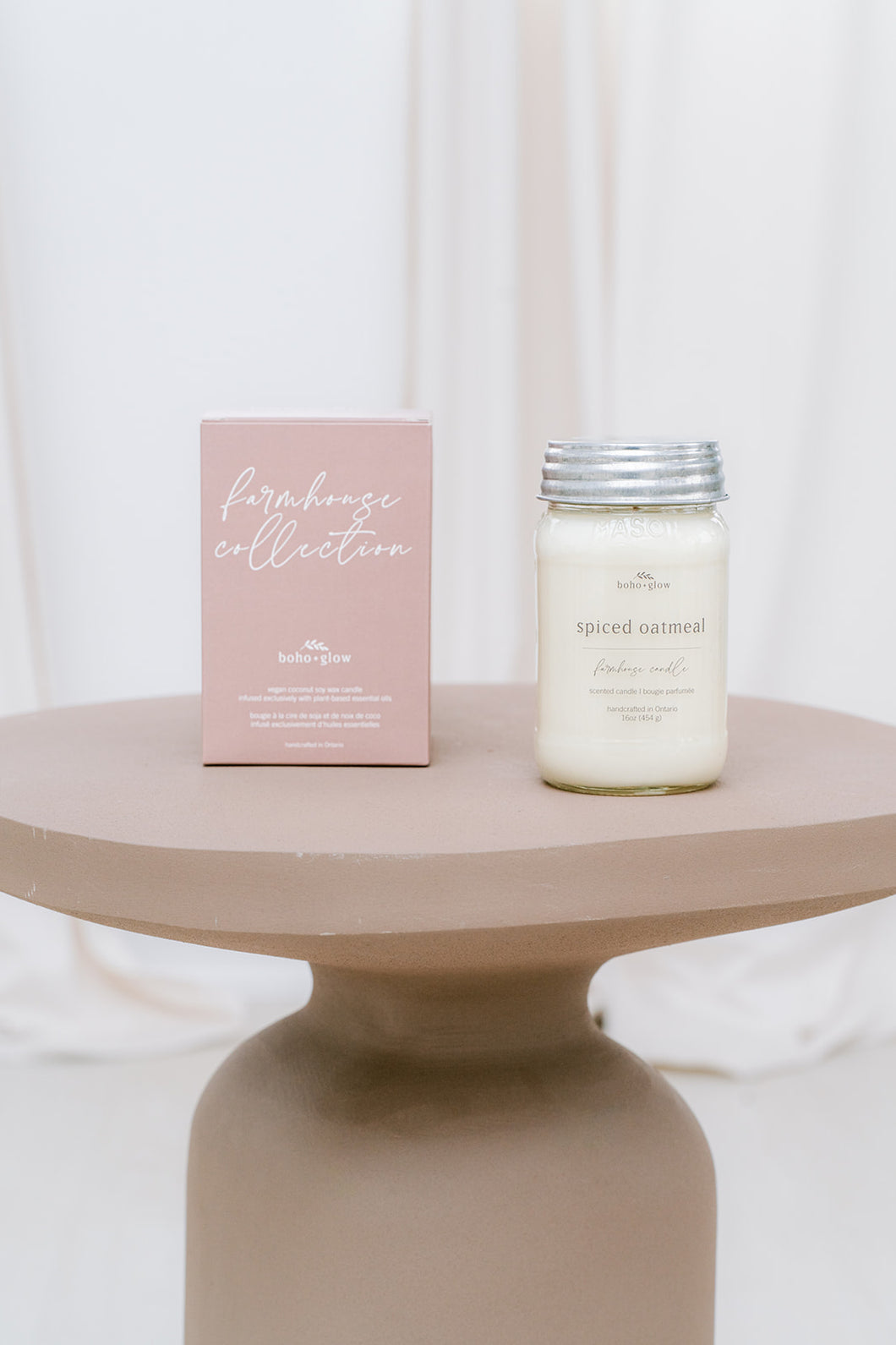 spiced oatmeal // farmhouse candle