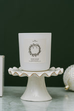 Load image into Gallery viewer, winter wreath // vintage christmas
