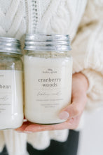 Load image into Gallery viewer, cranberry woods // farmhouse candle
