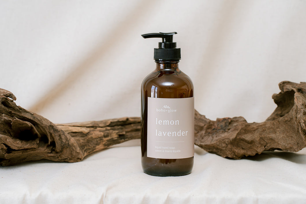 lemon lavender // liquid hand soap