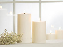 Load image into Gallery viewer, LARGE LED PILLAR CANDLE | SAND
