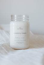 Load image into Gallery viewer, country linen // farmhouse candle
