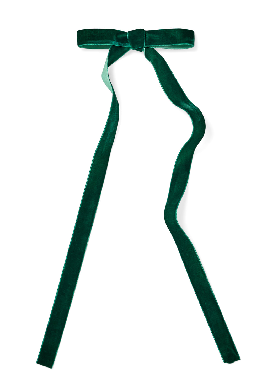 Thin Velvet Decor Bow Clip // Various Colours