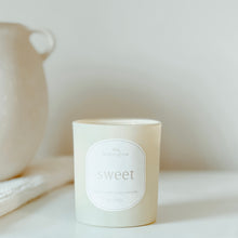 Load image into Gallery viewer, sweet - coconut soy wax candle
