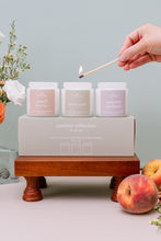 Load image into Gallery viewer, trio candle set // summer collection
