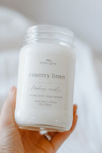 Load image into Gallery viewer, country linen // farmhouse candle
