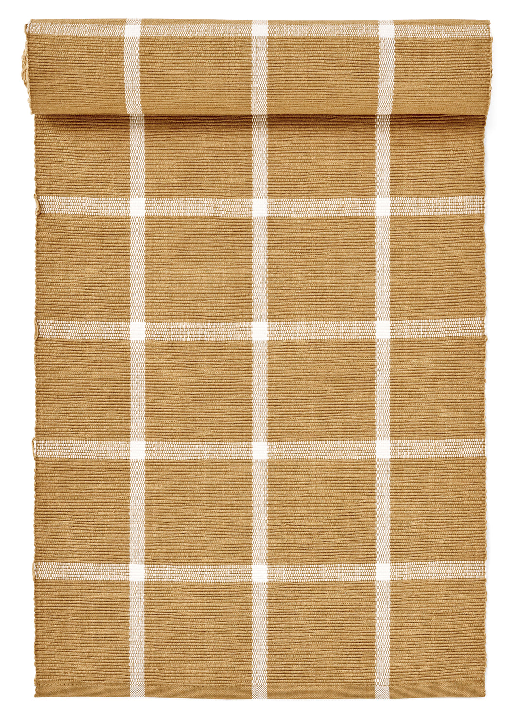 TABLE RUNNER / MUSTARD CHECK