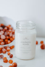 Load image into Gallery viewer, cranberry woods // farmhouse candle
