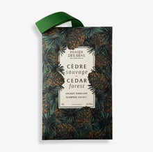 Load image into Gallery viewer, scented sachet // cedar forest
