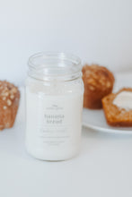 Load image into Gallery viewer, banana bread // farmhouse candle
