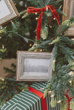 Load image into Gallery viewer, Winter Fawn Framed Antique Art // 10x8&quot;
