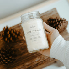 Load image into Gallery viewer, country spice // farmhouse candle
