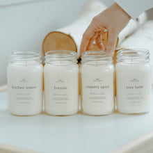 Load image into Gallery viewer, fireside // farmhouse candle
