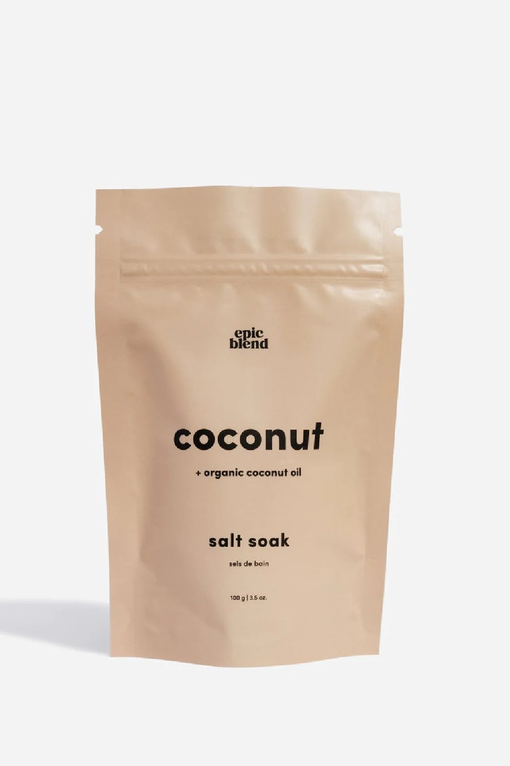 Coconut Salt Soak 100g / 3.5oz | Epic Blendo