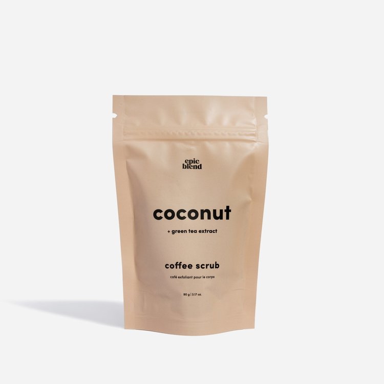 Coconut coffee scrub - 90g / 3.17oz | Epic Blend