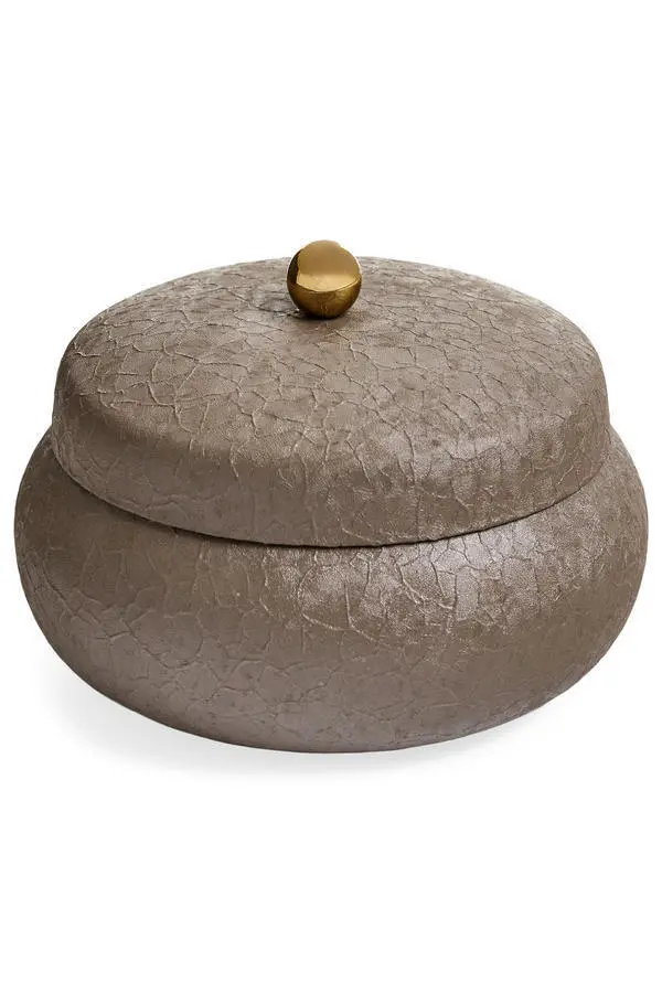 Decor Box / Iron Coffee Brown