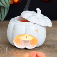 Load image into Gallery viewer, White Star Pumpkin / Fragrance Burner
