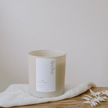 Load image into Gallery viewer, boho [rosemary mint] coconut soy wax candle
