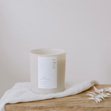 Load image into Gallery viewer, chic [grapefruit peppermint] coconut soy wax candle
