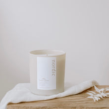 Load image into Gallery viewer, nordic [cypress cedarwood mint] coconut soy wax candle
